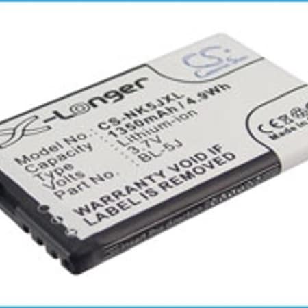 Replacement for Nokia 5233 Cell Phone Battery